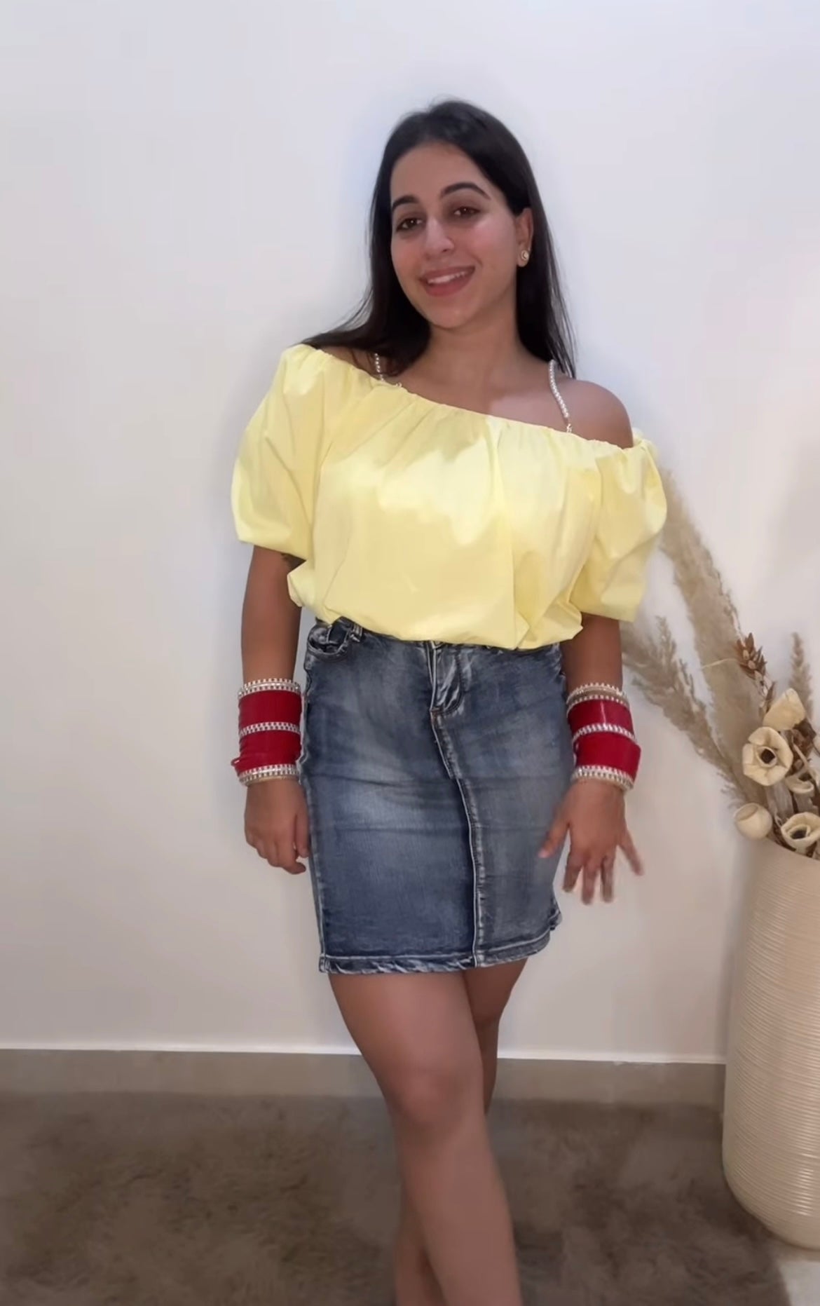 Pearl off Shoulder Top